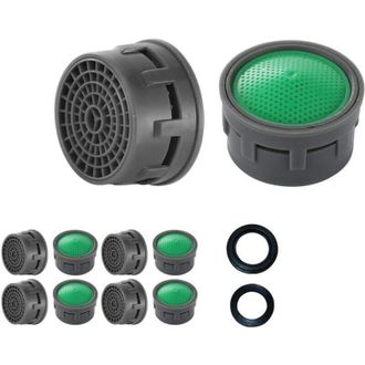 OEM Juego De 10 Protectores Antisalpicaduras Para Grifos De Cocina/ba&ntilde;o, Filtro/aireador Para Grifo - Filtro De 21 Mm - Crezuo
