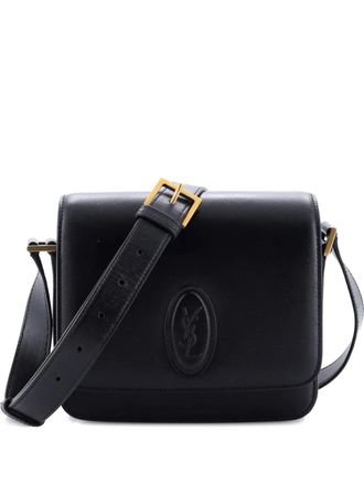 Saint Laurent Le 61 Saddle Bag Leather Small crossbody bag - Zwart