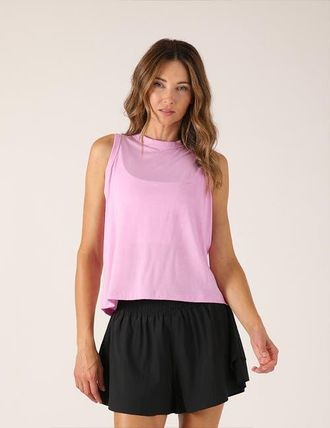 Glyder Minimalist Muscle Tank in Wild Orchid at Nordstrom, Size X-Large