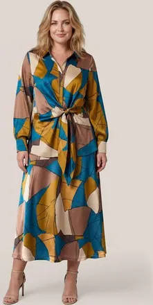Mart Visser Harmony Print Blouse Petrol / Multi Maxi