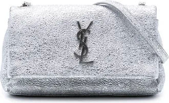 Saint Laurent Pre-owned Saint Laurent Toy Metallic Crackled Calfskin Monogram West Hollywood Crossbody Ladies 6W9Q50EY1B1UK7P0