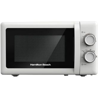 Hamilton Beach Microwave Stainless Steel Cavity 20L White