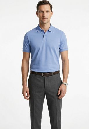 Boss Green by Hugo Boss Poloshirt BOSS GREEN Pio 2, Herren, Gr. XXL, light, pastel blau459, Jersey, Obermaterial: 100% Baumwolle, gestreift, regular fit normal, Rippstrickb&uuml;n