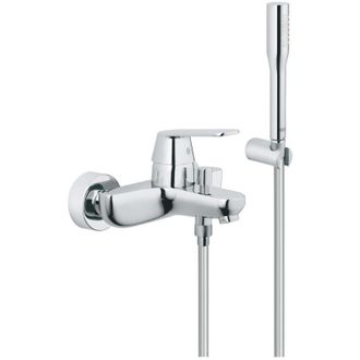 GROHE Eurosmart Cosmopolitan Monomando 1/2 Ba&ntilde;o/ducha, Con Ducha Tel&eacute;fono 1 Funci&oacute;n, Cromo (g-32832000)