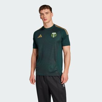 adidas adidas Performance Mens Portland Timbers 25/26 Home Jersey - Green - Size X-Large