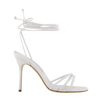 Manolo Blahnik Mujer, Zapatos, Blanco, Talla: 40 EU