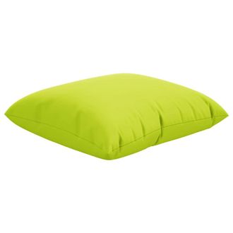 vidaXL Cojines Para Sof&aacute;, 4 Unidades, Verde Brillante, 60x60 Cm, Tela Vidaxl
