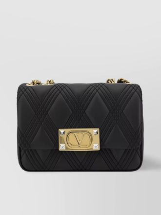 Valentino Garavani small lambskin leather quilted shoulder bag