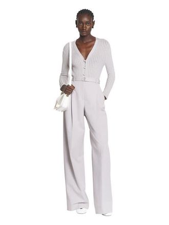 Lanvin Darted Cotton Pants in Mink at Nordstrom, Size 36 Eu