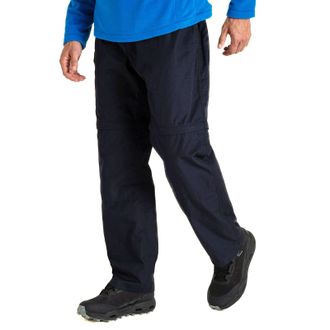 Craghoppers Kiwi Pro Mens Convertible Trousers - Navy - Size 30 Short