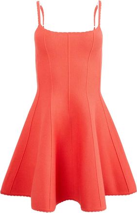 Fleur du Mal Abito stile corsetto - Rosa