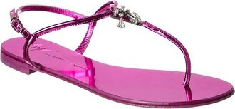 Giuseppe Zanotti Rock Leather Sandal