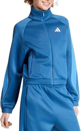 adidas Stadium Track Jacket in Dusky Petrol/Ray Blue/White at Nordstrom Rack, Size X-Small