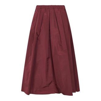Max Mara Midi Skirts, female, Red, Size: XS Formica Skirt