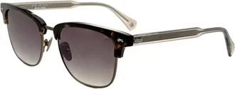 John Varvatos Mens 52 mm Havana Sunglasses