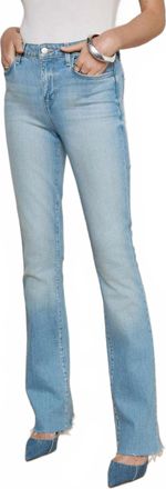 L'agence Ruth Straight Leg Jeans In Barker