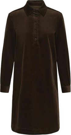 Part Two Kleedjes, Dames, Bruin, XS, Shirt Kleedjes