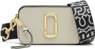 Marc Jacobs The Snapshot Bag - Dames - Schoudertassen - Wit - ONE Size - Leer - Tassen