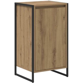 vidaXL Vitrina Roble Artesanal 43 X 36 X 75,5 Cm Madera Contrachapada Vidaxl