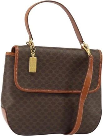 Celine Pre-owned Handbags, female, Brown, Size: ONE SIZE Pre-owned Vintage Handbag