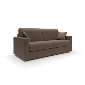 Divani.Store Divani.store - Chris Sof&aacute; Cama Convertible En Tejido Impermeable 166 Cm (mat. 120x197) Marr&oacute;n