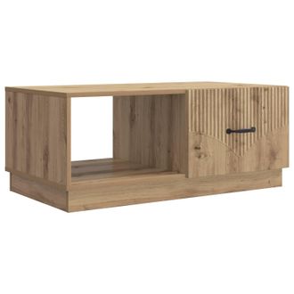vidaXL Mesa De Caf&eacute; Roble Artesanal 90 X 50 X 37 Cm Vidaxl