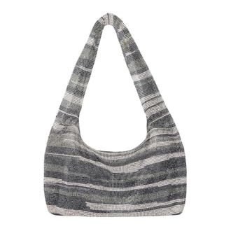 Kara Shoulder Bags, female, Black, Size: ONE SIZE Streaking Shoulder Bag