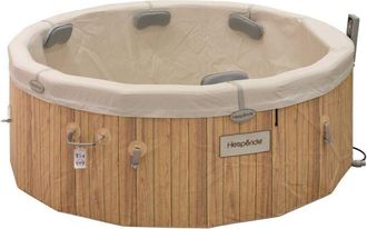 Hesperide Spa semirigida da 5 a 7 posti con effetto argilla e legno - Hesp&eacute;ride