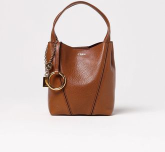 Chlo&eacute; Borsa Spin Chlo&egrave; in pelle a grana