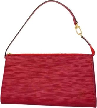 Louis Vuitton Pre-owned Shoulder Bags, female, Red, Size: ONE SIZE Pre-owned Vintage Shoulder Bag
