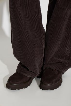 Michael Michael Kors Caleb Ankle Boots, Womens, Brown