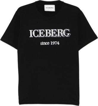 Iceberg Hombre, Camisetas, Negro, Talla: M