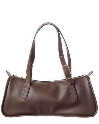 Longchamp Looong Leather Shoulder Bag