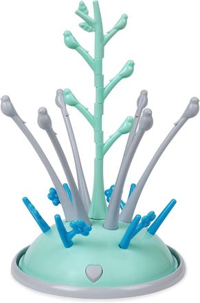 OEM Secador De Biberones Con Forma De &Aacute;rbol Y Bandeja De Agua Extra&iacute;ble Para Biberones, Cubiertos, Tetinas Y Vasos (forma Redonda)