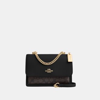 Coach Womens Klare Crossbody Signature Canvas - Beige - One Size