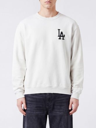 HTC Relaxed Fit Contrast Logo Cotton Sweatshirt