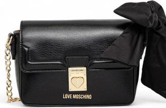 Love Moschino Crossbody Bag - Dames - Schoudertassen - Zwart - ONE Size - Tassen