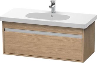 Duravit Duravit Ketho M&oacute;dulo Mural 6668, 1 Extra&iacute;ble, 1000mm, Para C&oacute;digo D, Color (frente/cuerpo): Decoraci&oacute;n Roble Europeo - Kt666805252