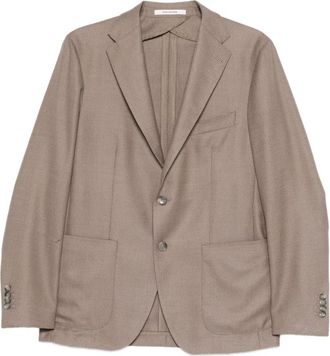 Tagliatore Blazer - Heren - Blazers - Bruin - M - Wol - Jassen
