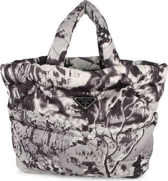 Prada Pre-owned Prada Re Nylon Printed Padded Tote Ladies HXUOS7UX4RCJQF8I