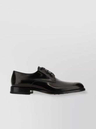 Tod's leather derby shoes