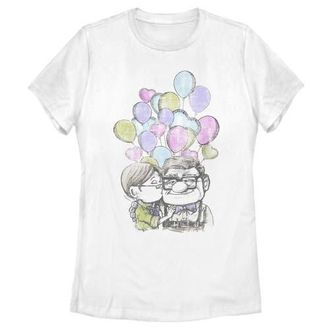 UP Womens Up Carl And Ellie Love Graphic T-Shirt in White at Nordstrom, Size Xx-Large