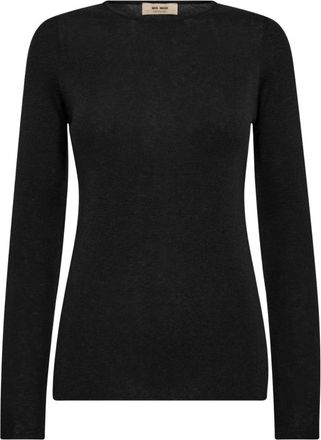 Mos Mosh Jersey de cuello redondo - Knitwear - Mujer - Negro - XL