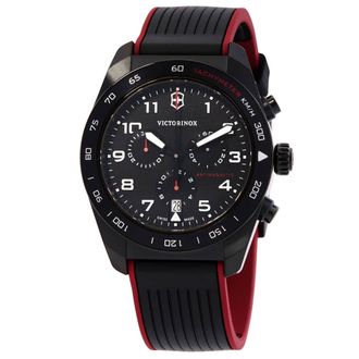 Victorinox by Swiss Army Swiss Army Chronograph Quartz Black Dial Mens Watch 242051