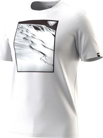 Dynafit Graphic Co T-Shirt T-Shirt f&uuml;r Herren | grau/wei&szlig;
