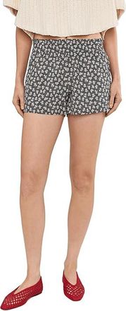 Toad&Co Sunkissed Pull-On Shorts Womens Shorts Black And Salt Print : MD 3, Nylon/Spandex