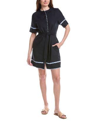 Ellen Tracy Linen Shirtdress