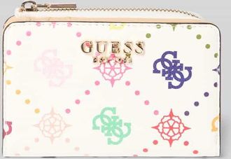 Guess Portemonniae mit Logo-Detail Modell Emelie in Weiss, Gr&ouml;&szlig;e 1