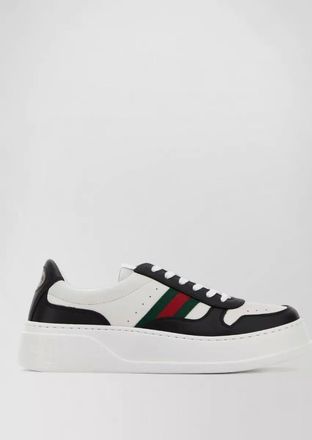 Gucci leather low-top sneakers