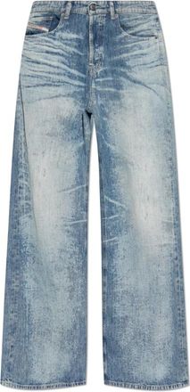 Diesel Jeans 1996 D-Sire-Fsh - Dames - Loose Fit Jeans - Blauw - W26 - Denim - Jeans